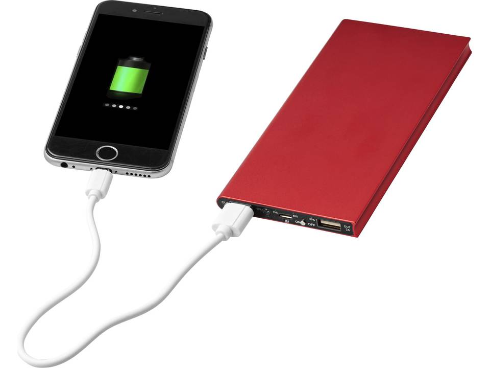 Banque d'alimentation sans fil Plate 8 000 mAh 26