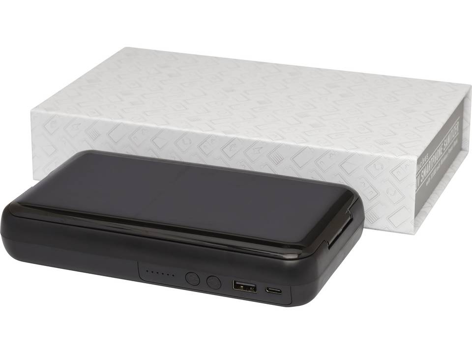 Désinfectant UV Nucleus pour smartphones avec batterie de secours sans fil de 10 000 mAh 6