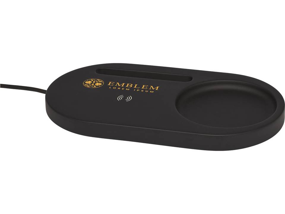 Organiseur de bureau et tapis de charge sans fil Klip de 5 W 2