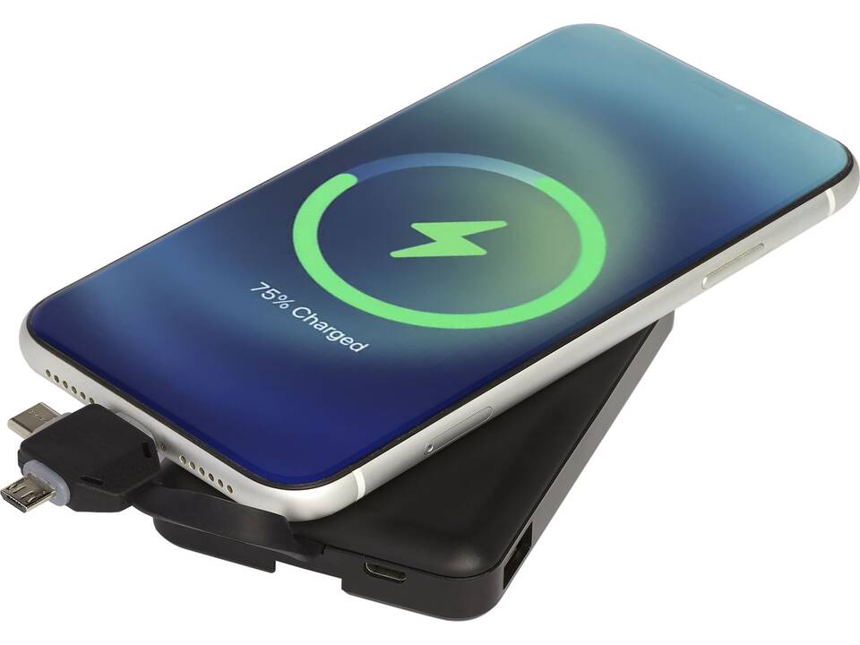 Batterie de secours sans fil Kano, 5 000 mAh, avec câble 3-en-1 7