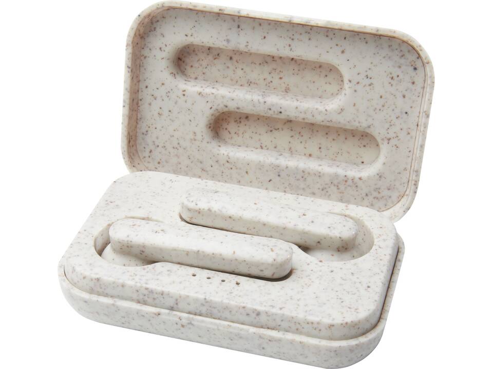 Écouteurs Nantai en paille de blé True Wireless 5