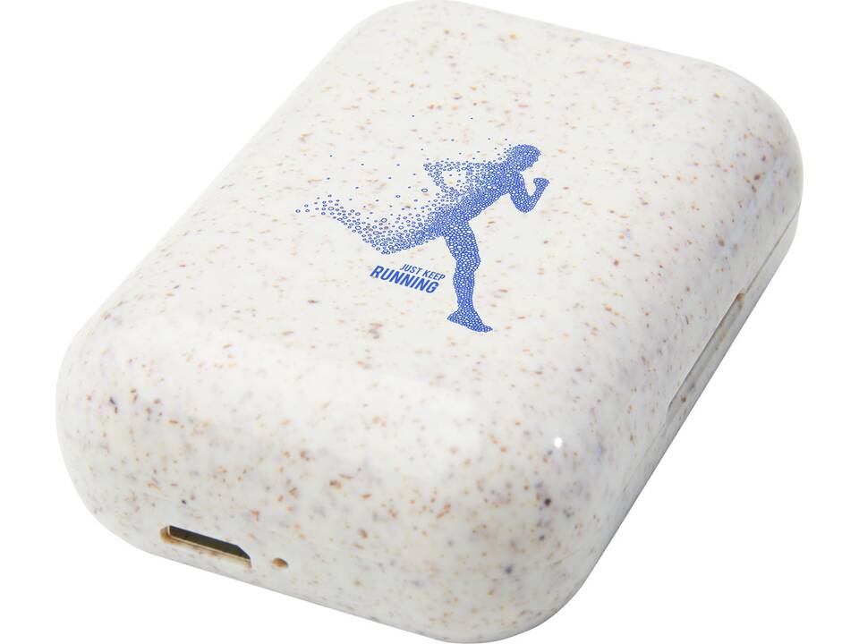 Écouteurs Nantai en paille de blé True Wireless 1