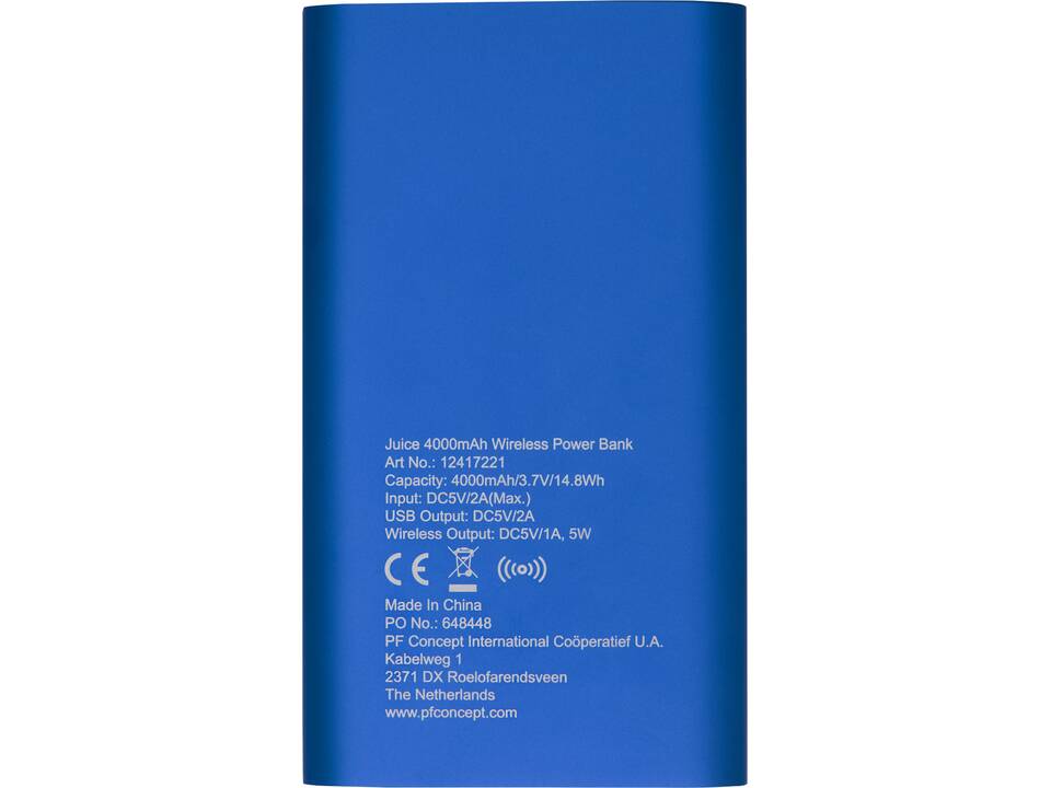 Batterie de secours sans fil Juice de 4 000 mAh 13