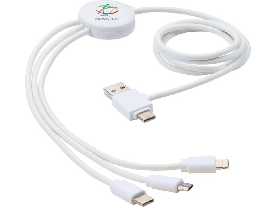 Câble de charge 5-en-1 Pure avec additif antibactérien 5