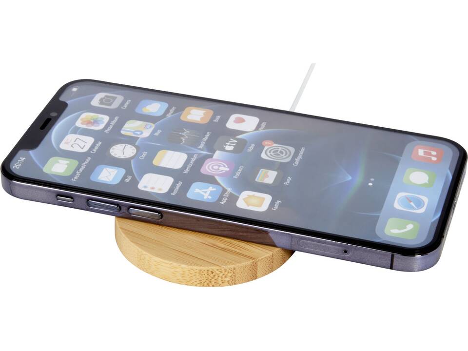 Tapis de charge à induction Atra magnétique en bambou de 10 W 5