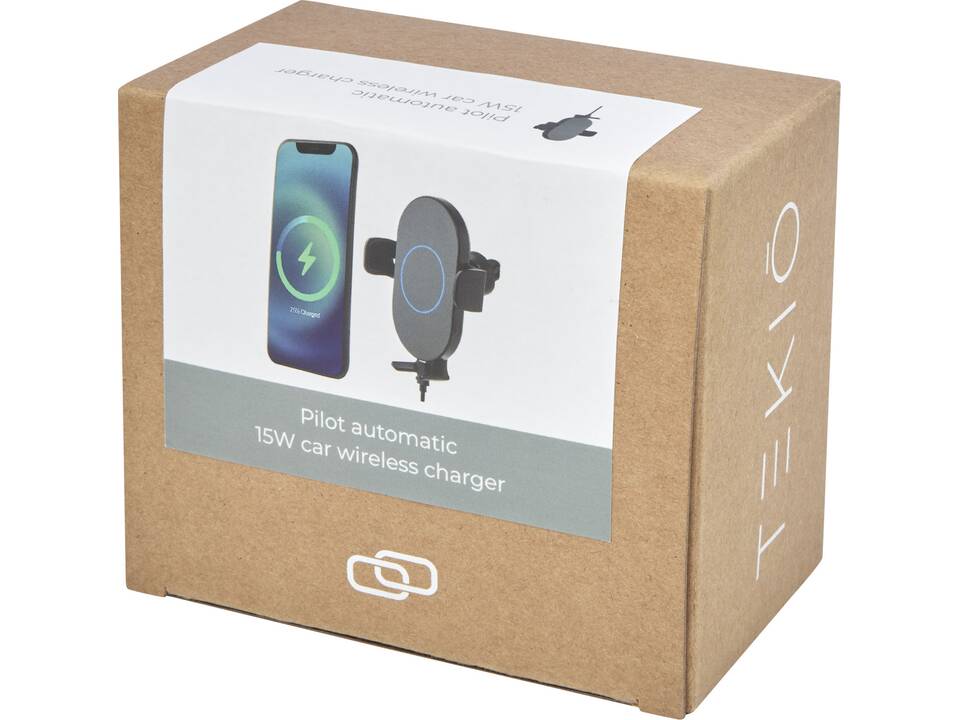 Chargeur automatique Pilot à induction pour voiture 15 W 2