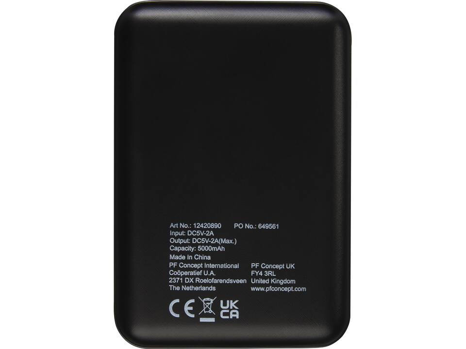 Batterie de secours Gleam lumineuse et ultra-mince de 5 000 mAh 6