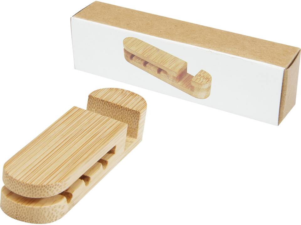 Organiseur de câbles Edulis en bambou 6