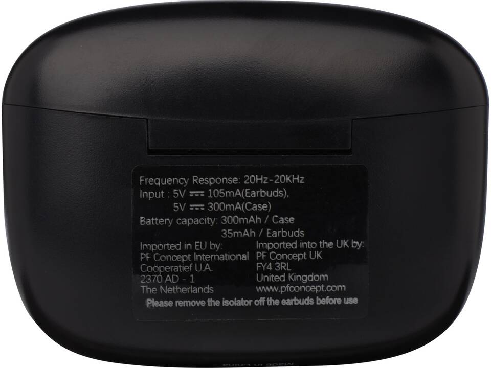 Écouteurs Essos 2.0 à appariement automatique True Wireless avec boîtier 12