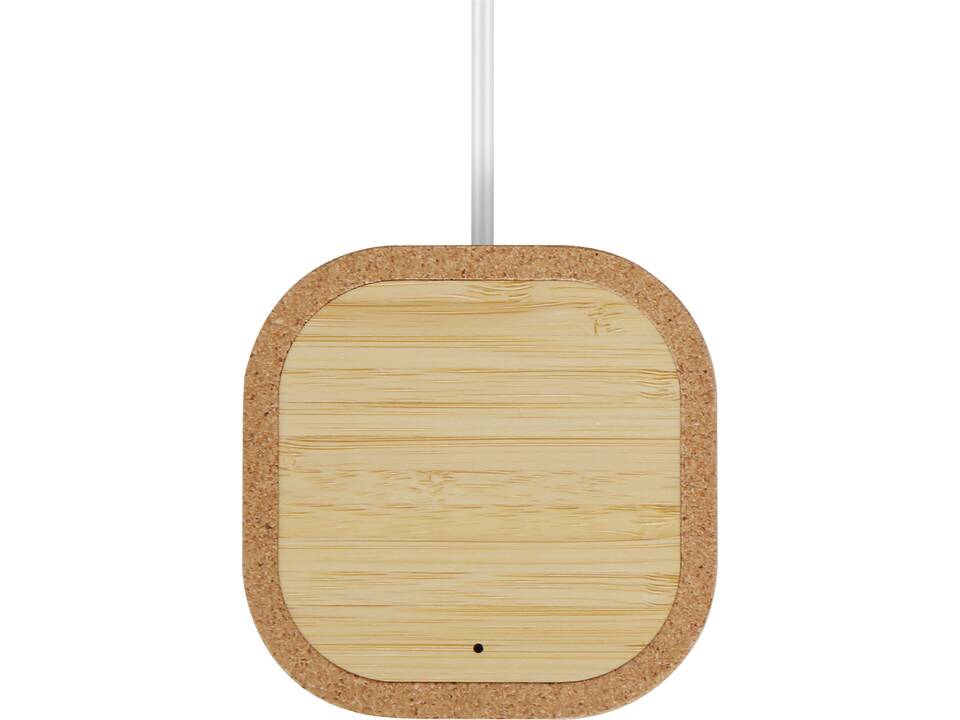 Chargeur à induction Cerris de 15 W en liège 2