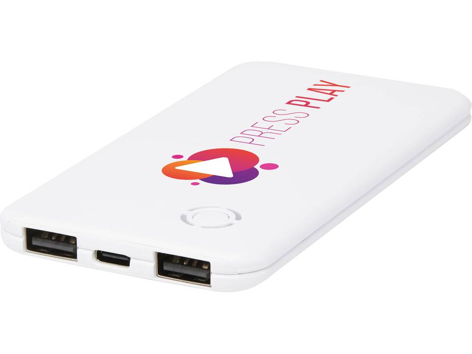 Batterie de secours Slender slim dual de 4 000 mAh 1