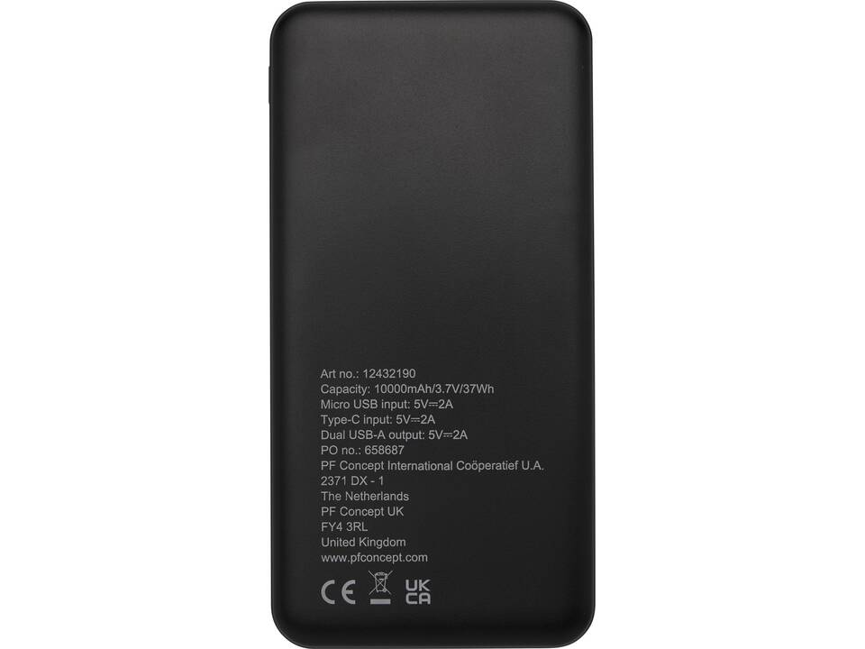 Batterie de secours Loop de 10 000 mAh en plastique recyclé 3