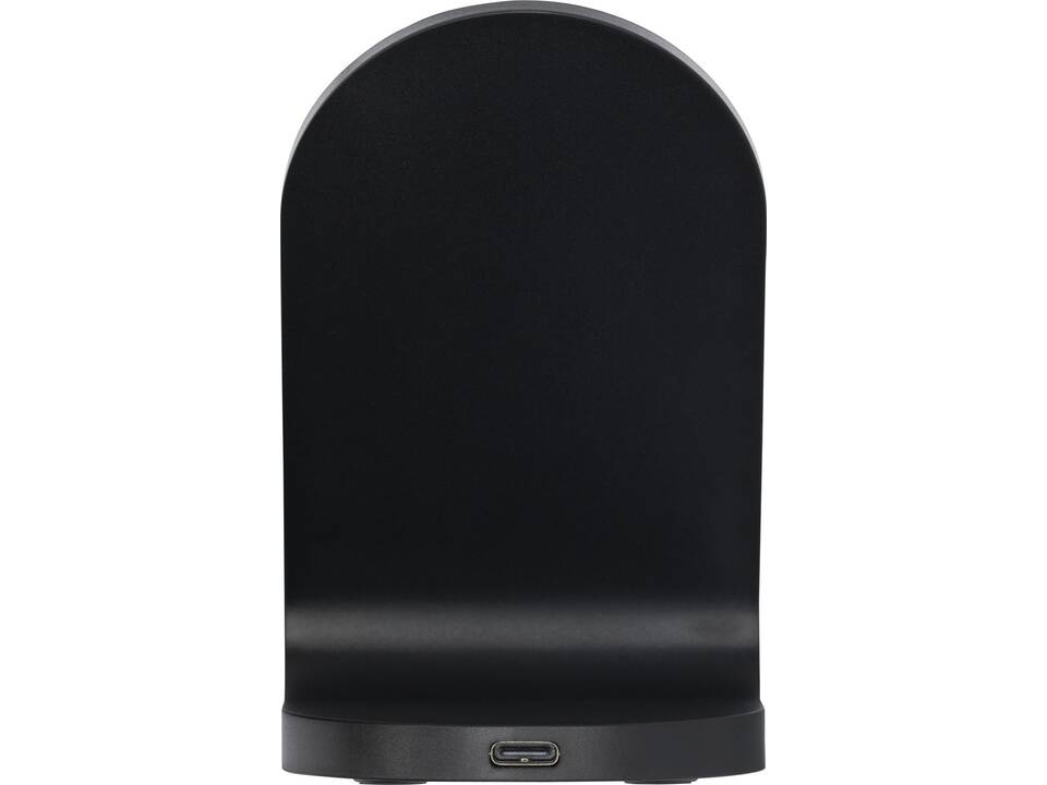 Socle de charge sans fil Loop de 15 W à double bobine en plastique recyclé certifié RCS 4
