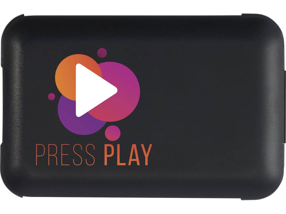 Câble de recharge modulaire en plastique recyclé Savvy avec support de téléphone 8