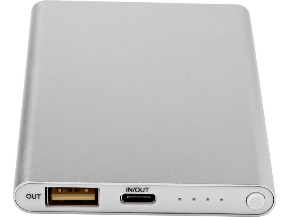 Batterie de secours en aluminium Pep de type-C de 4 000 mAh 18