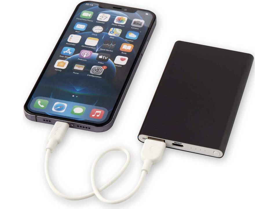 Batterie de secours en aluminium Pep de type-C de 4 000 mAh 27