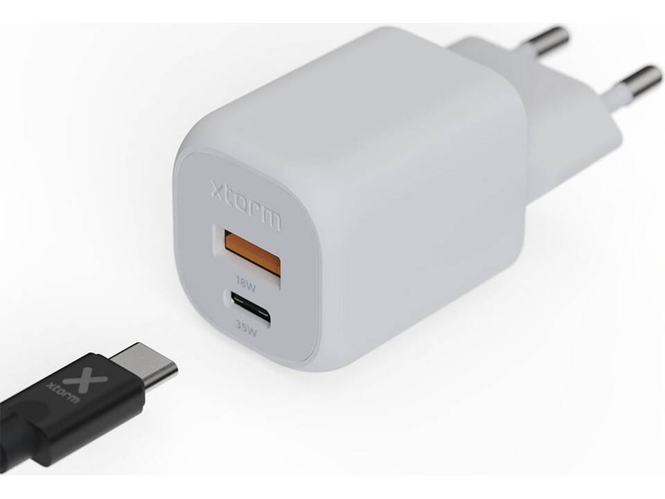 Chargeur mural Xtorm XEC035 GaN² Ultra de 35 W 6