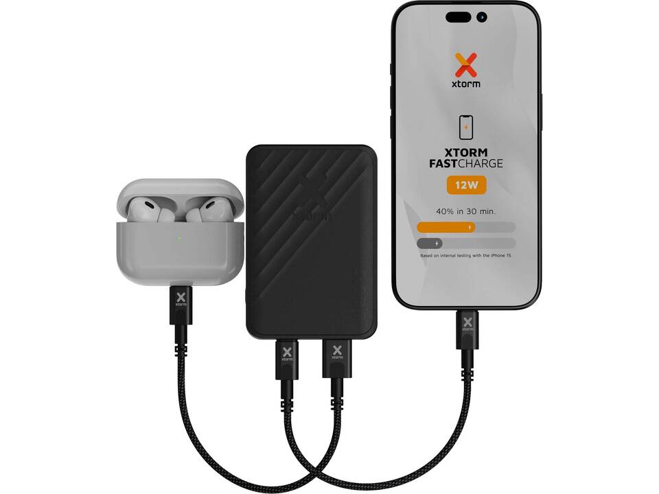 Batterie de secours à charge rapide Xtorm Go2 de 12 W et 5 000 mAh 14