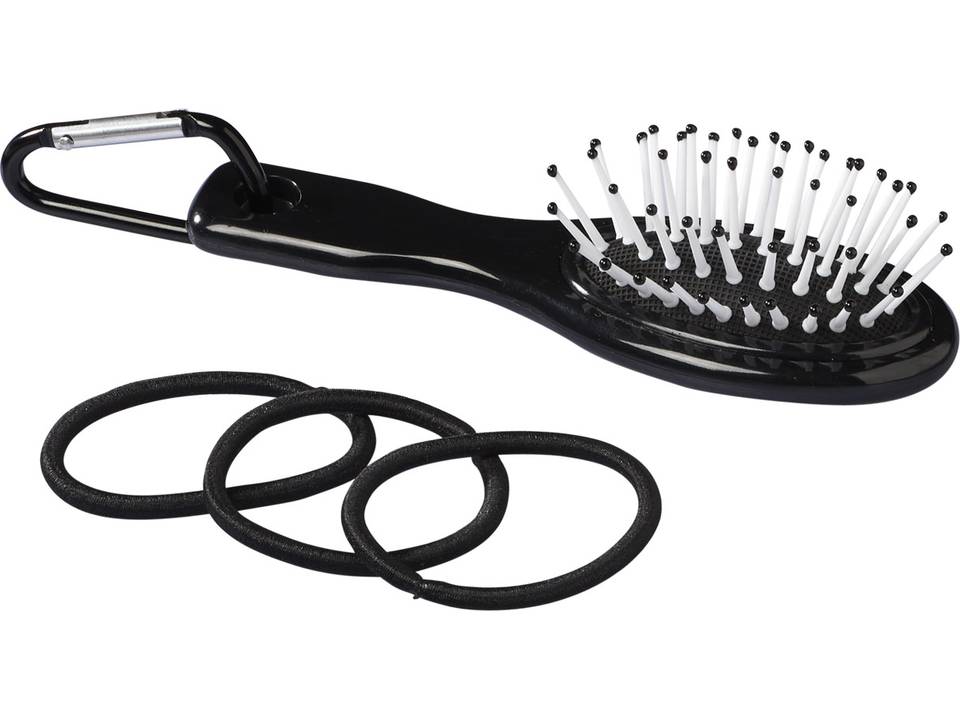 Brosse à cheveux avec élastiques 4