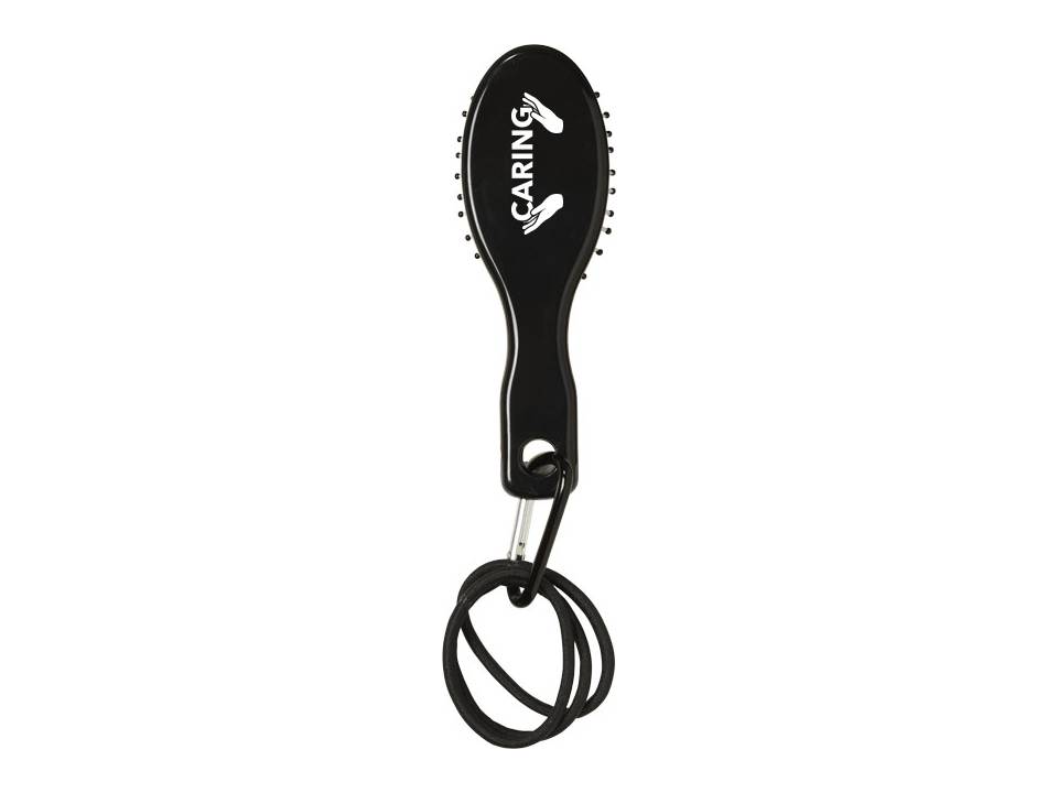 Brosse à cheveux avec élastiques 5