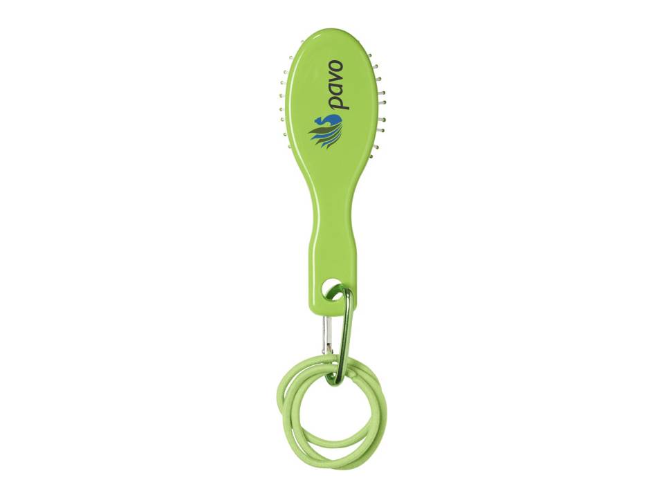 Brosse à cheveux avec élastiques 3