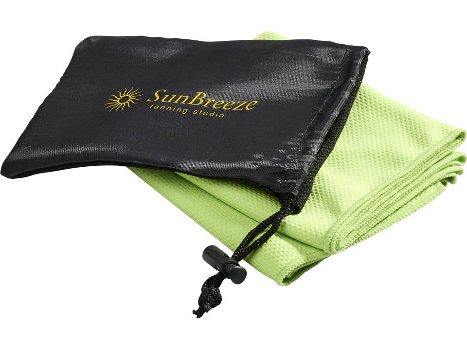 Serviette dans une pochette maille filet Peter 19