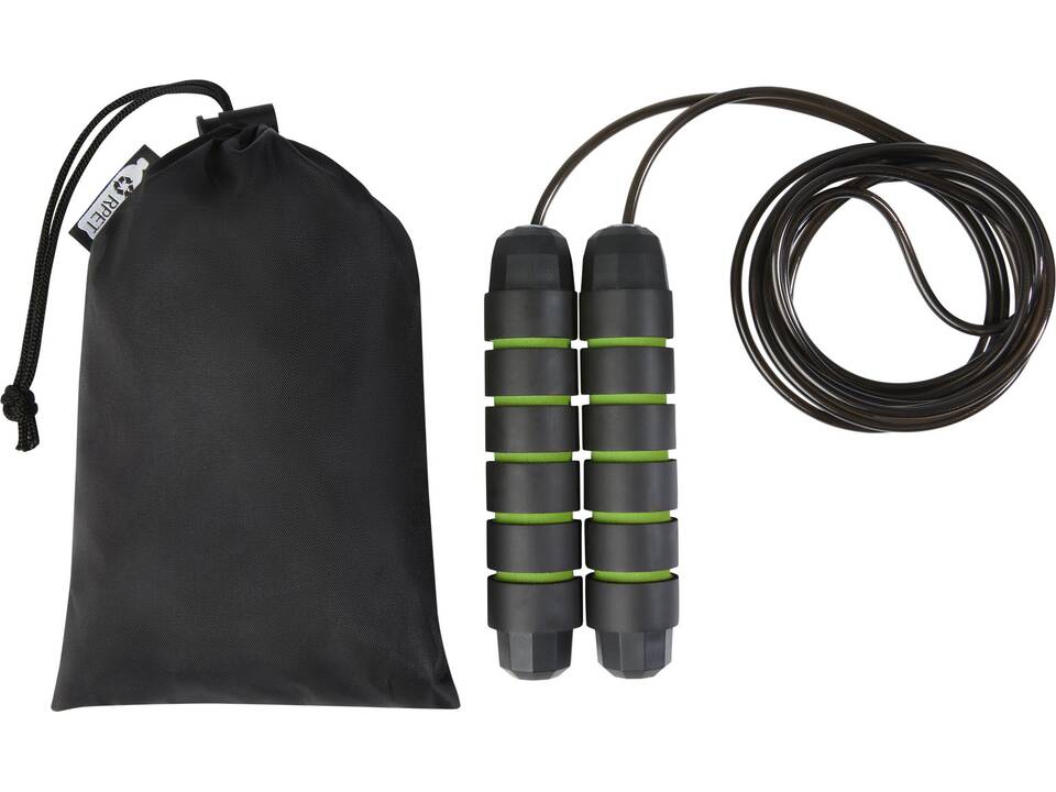 Corde à sauter Austin souple dans une pochette en PET recyclé 10