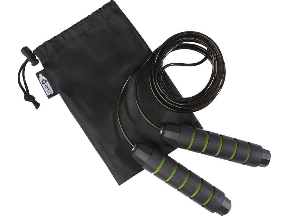 Corde à sauter Austin souple dans une pochette en PET recyclé 11