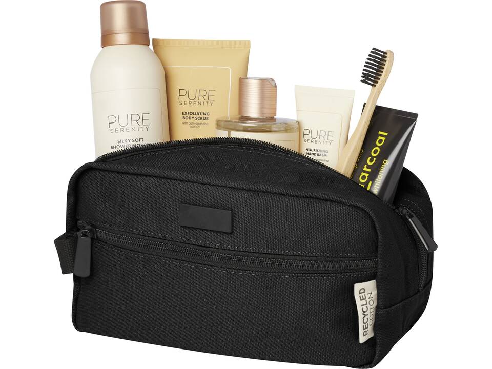 Trousse de toilette Joey de 3,5 L en toile recyclée certifiée GRS 19