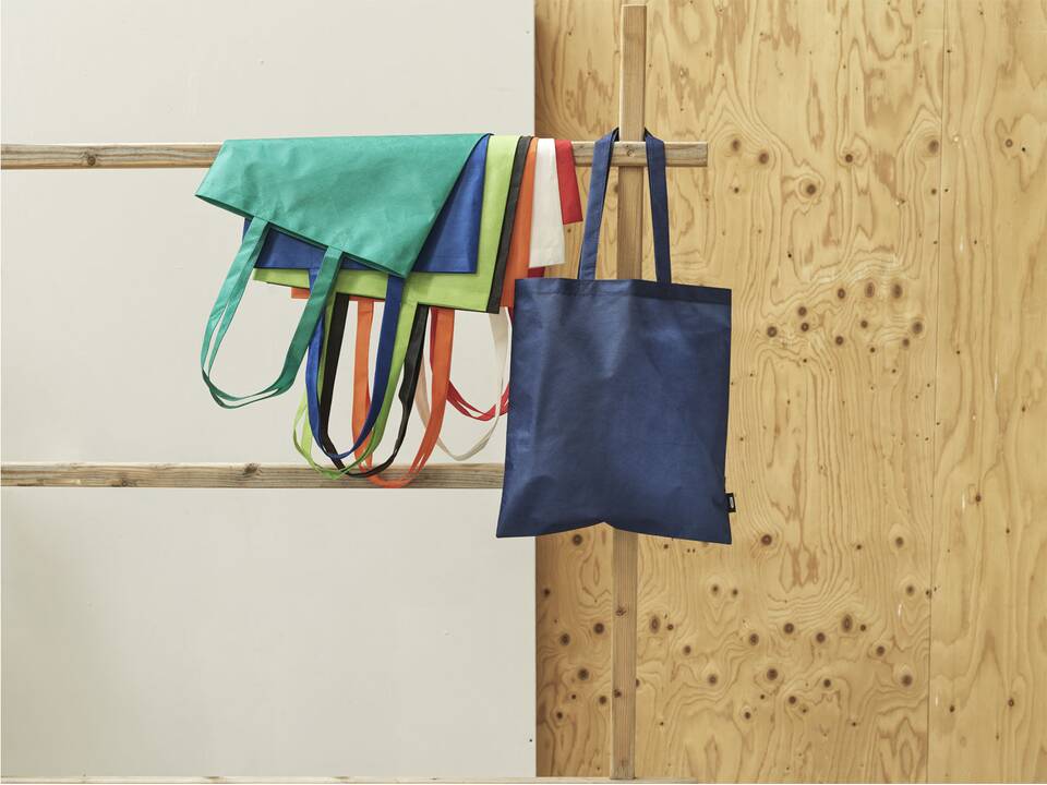 Sac shopping convention Zeus de 6 L non tissé recyclé certifié GRS 17