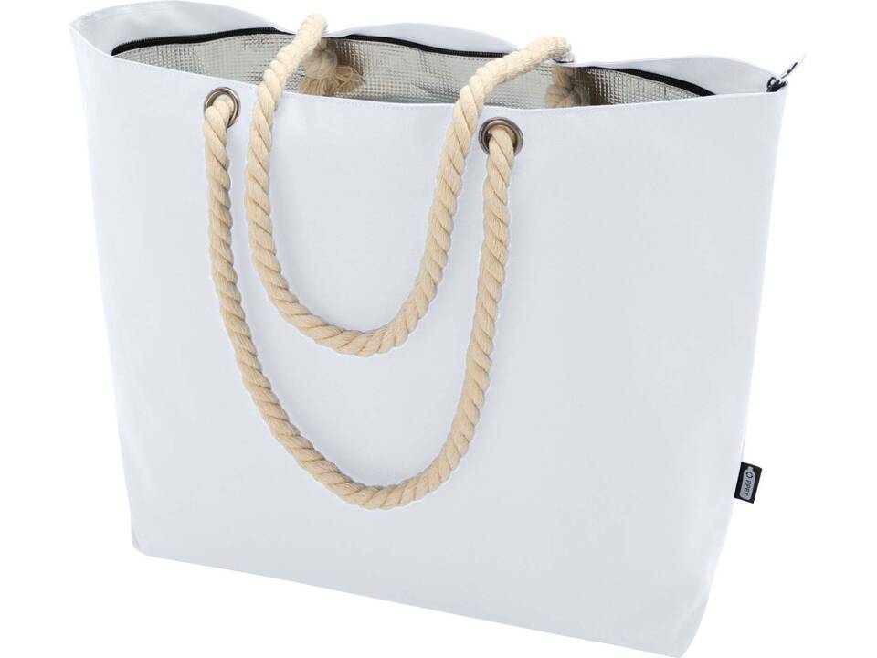 Sac shopping Panama recyclé GRS isotherme de plage avec poignées en cordelette 5