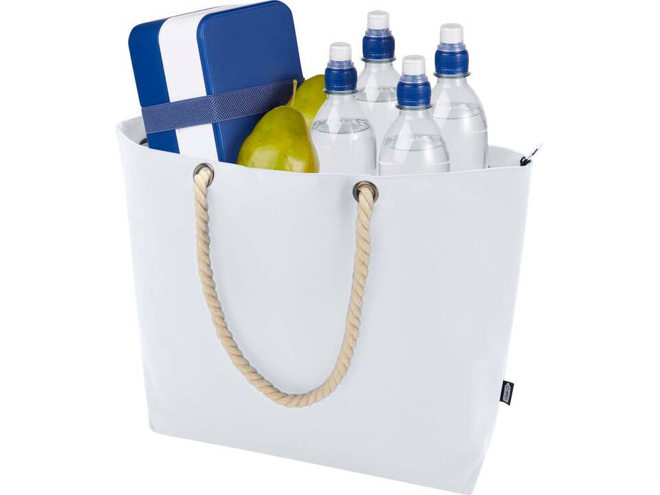 Sac shopping Panama recyclé GRS isotherme de plage avec poignées en cordelette 6