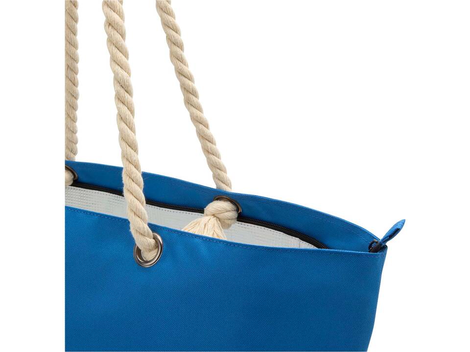 Sac shopping Panama recyclé GRS isotherme de plage avec poignées en cordelette 14