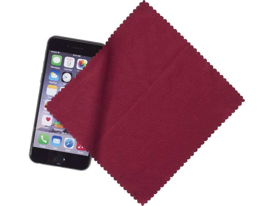 Chiffon de nettoyage en microfibre dans un boîtier 16