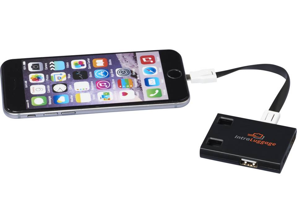 Hub USB avec cables 3 en 1 11