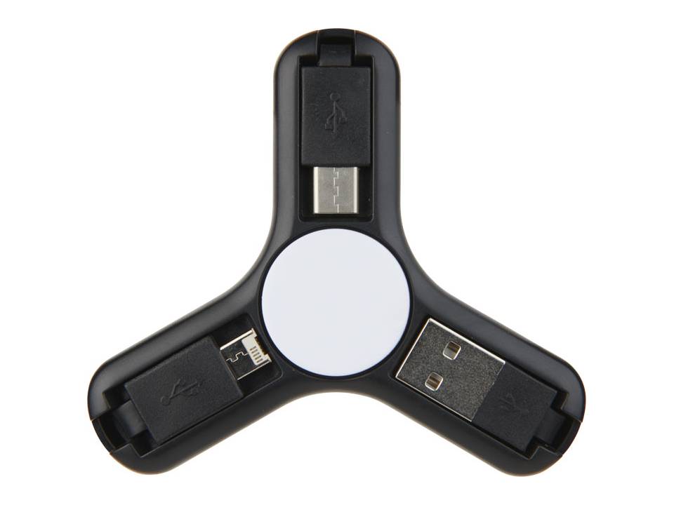 Toupie anti-stress avec câbles de chargement 3