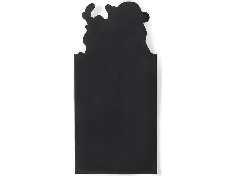 Aimant avec un bloc-notes Père Noël et renne 3