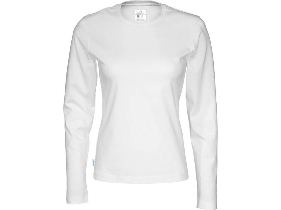 141019_100_neck_LS_Tee_lady_Front_white