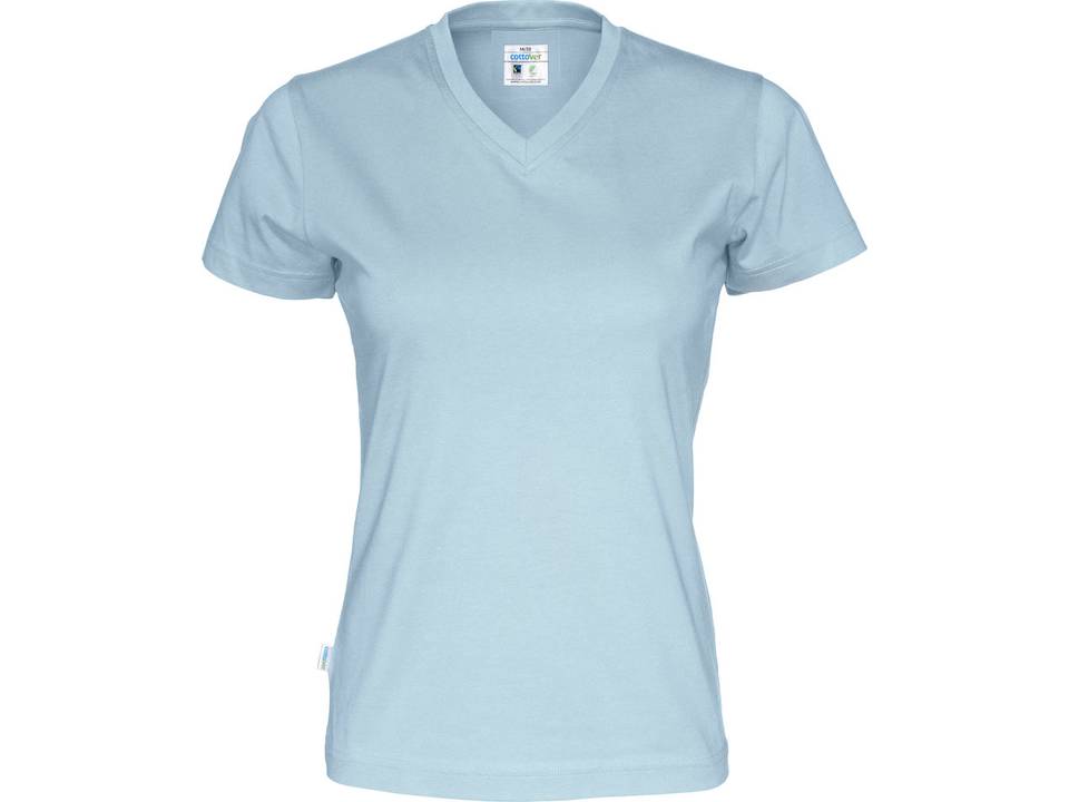 V-neck T shirt cottoVer Fairtrade 22