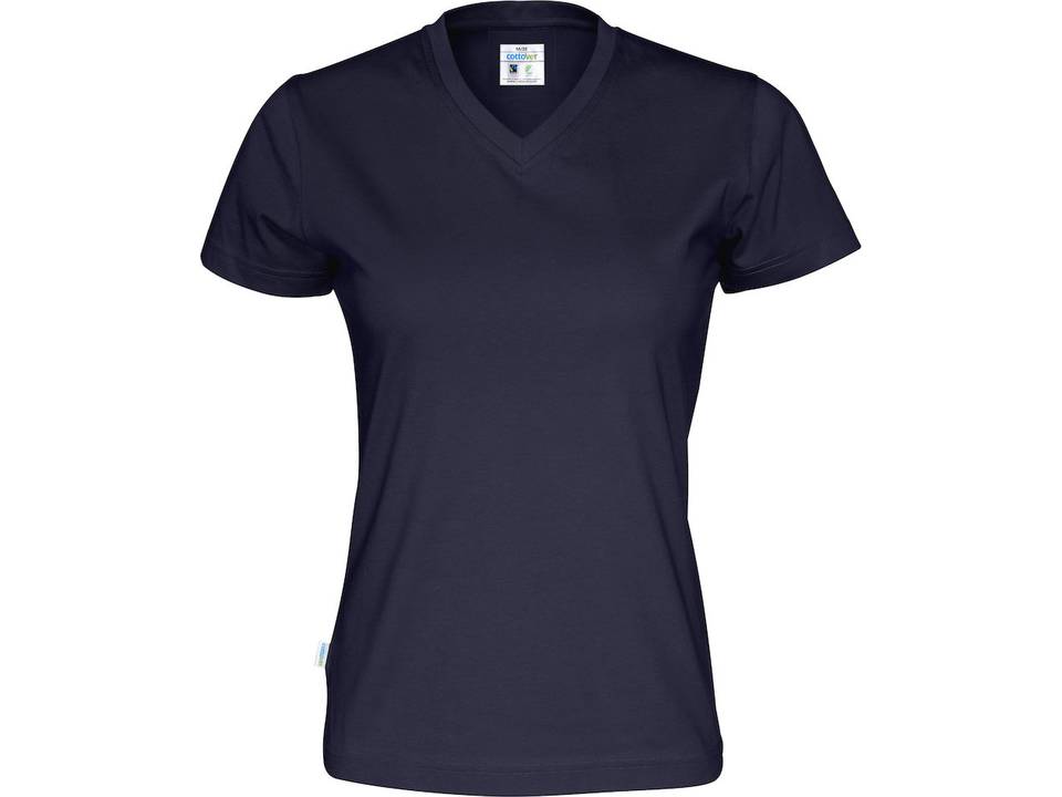 V-neck T shirt cottoVer Fairtrade 11