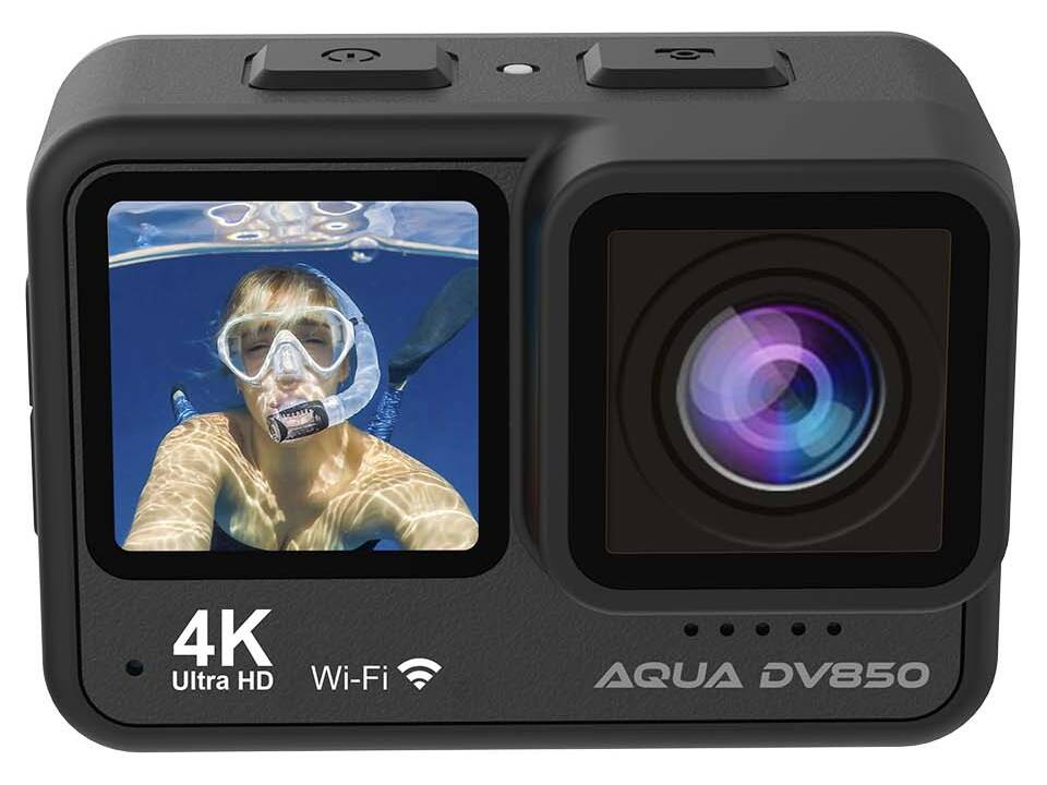 Caméra d’action 4K Prixton DV850 Aqua avec double écran 4K 1