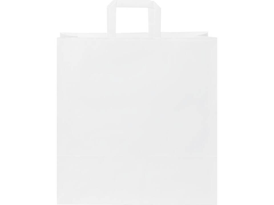 Sac en papier Kraft 80-90 g/m² avec poignées plates, XL 2