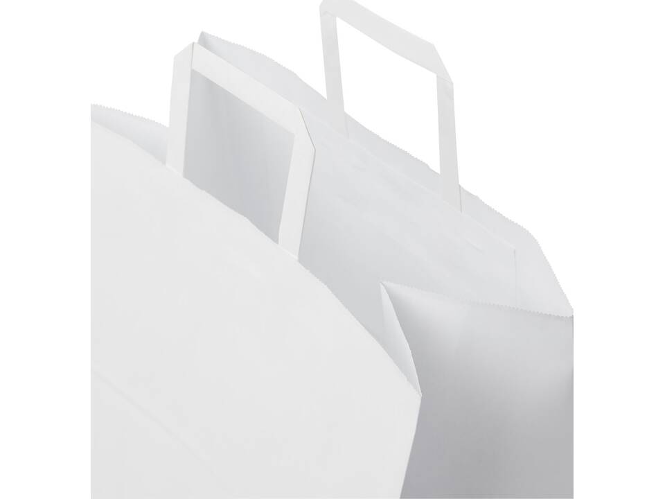 Sac en papier Kraft 80-90 g/m² avec poignées plates, XL 3