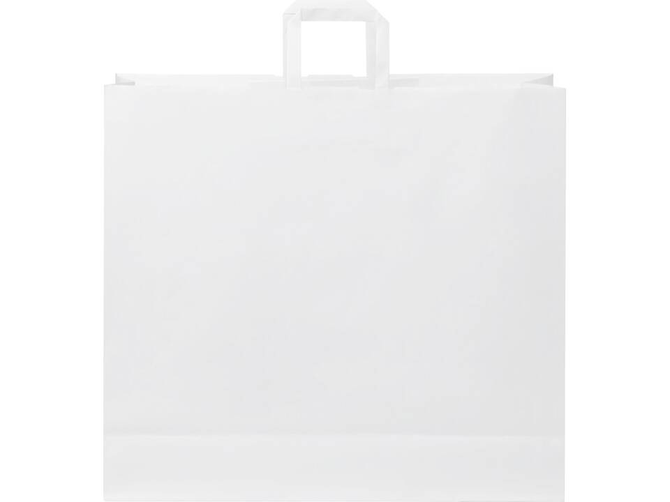 Sac en papier Kraft 90-100 g/m² avec poignées plates, XXL 1