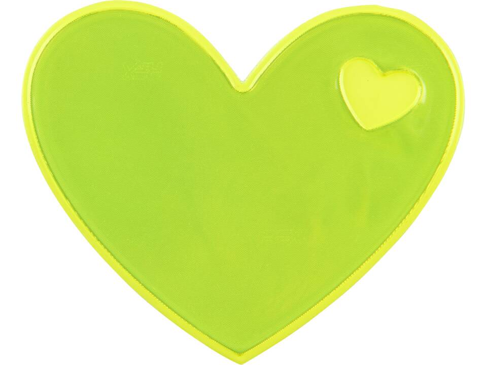 Cœur autocollant réfléchissant 7