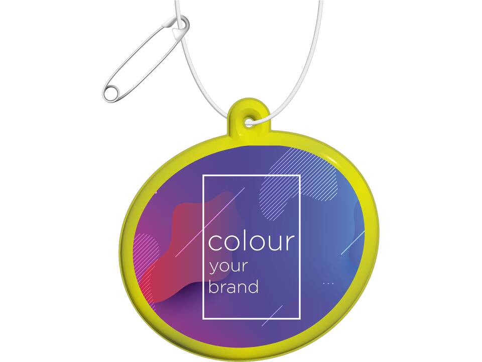 Attache réfléchissante RFX™ ovale en PVC 5