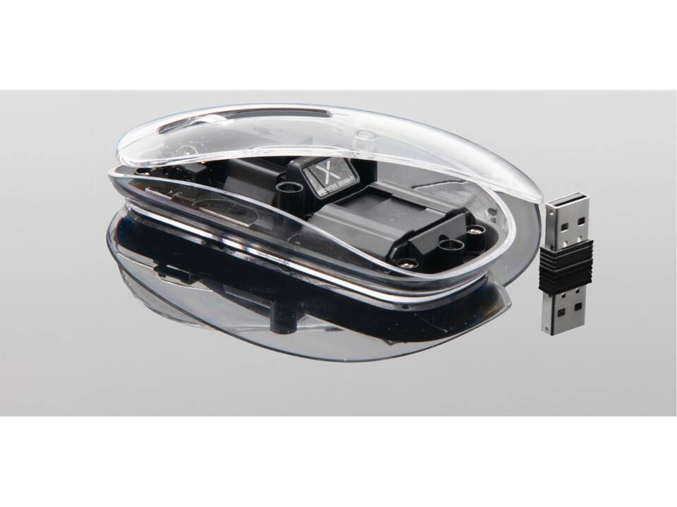 SCX.design O24 transparante multimode draadloze 2,4 GHz Bluetooth® muis 4