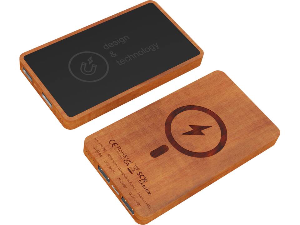 SCX.design P39 magnetische draadloze powerbank van 5000 mAh 5 W 3