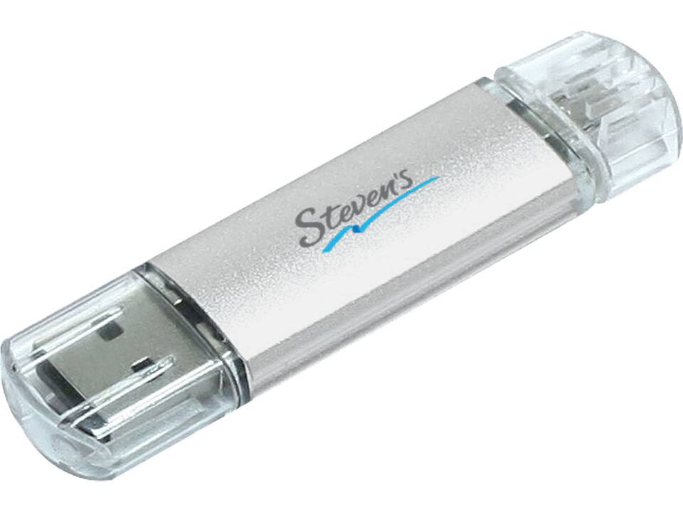 Clé USB Aluminium On The Go (OTG) 28