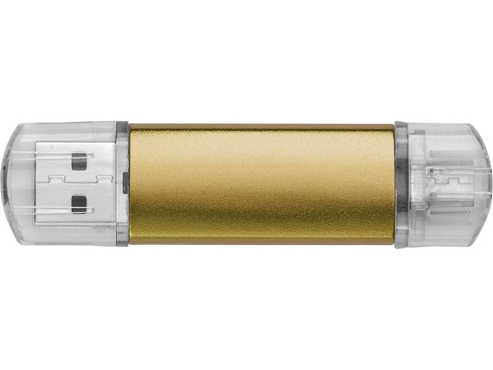 Clé USB Aluminium On The Go (OTG) 12